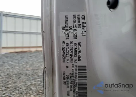 2015 Ram Promaster City из США, поврежденный, VIN ZFBERFAT8F6A86788